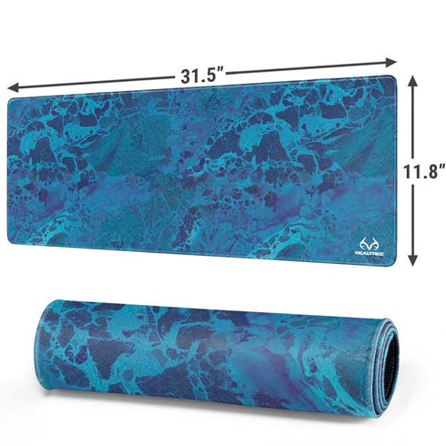 RealTree WAV3 Blue Camo Gaming Mouse Pad